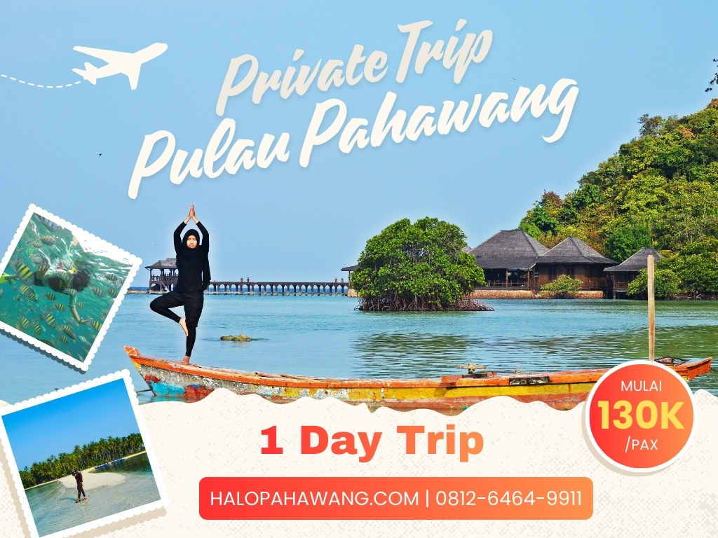 Private Trip Pulau Pahawang 1 Hari